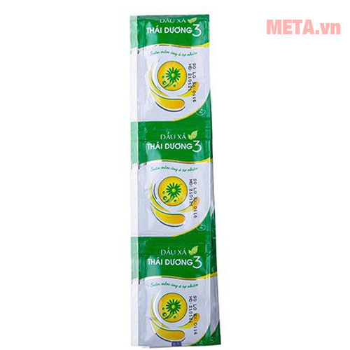 Dầu xả Thái Dương 3 dạng gói (10 gói)