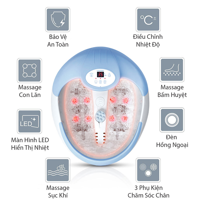 Bồn massage chân