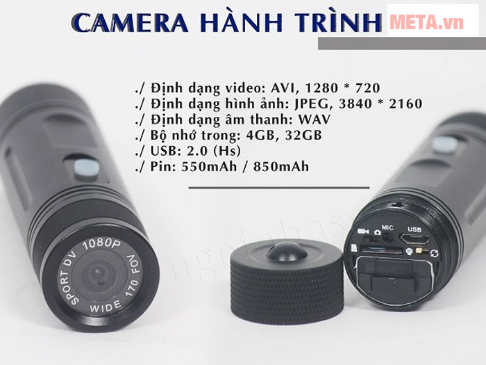 Camera Kachi MK36 cho ra chất lượng hình ảnh sắc nét