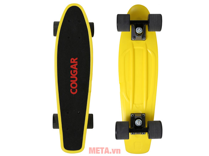 Ván trượt Cougar Penny QJ màu vàng