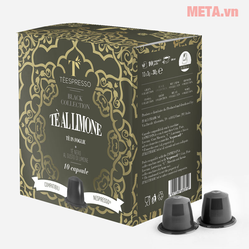 Trà viên nén Tèespresso vị Lemon Tea