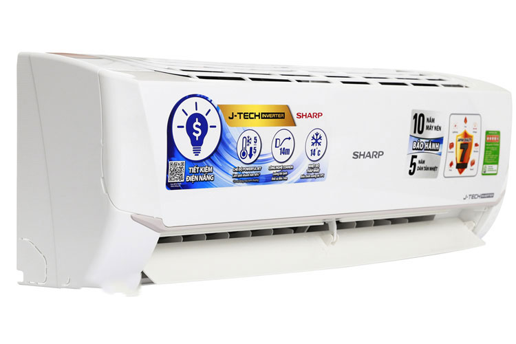 Điều hòa Sharp Inverter 2 HP 18000 BTU AH-X18VEW (Hẹn giờ bật/tắt)