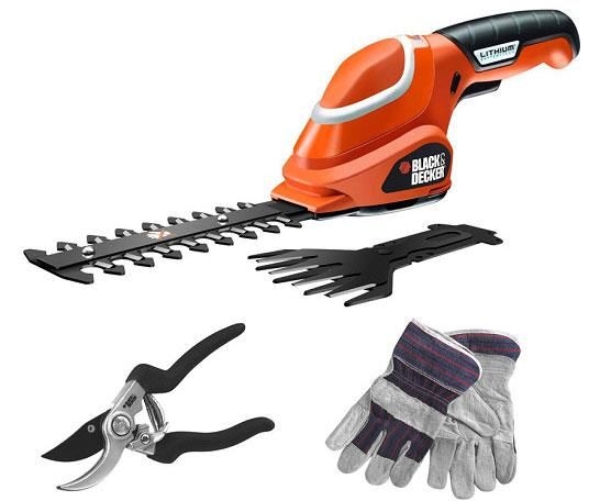 Máy tỉa lá cầm tay dùng pin Black&Decker GSL700KIT