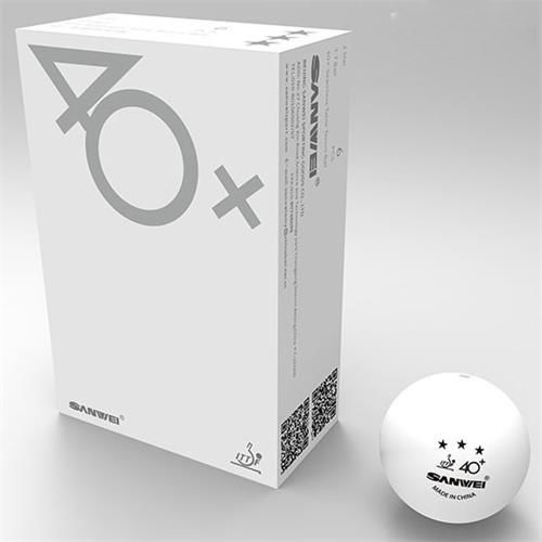 Quả bóng bàn thi đấu Sanwei 3 sao (hộp 6 quả)