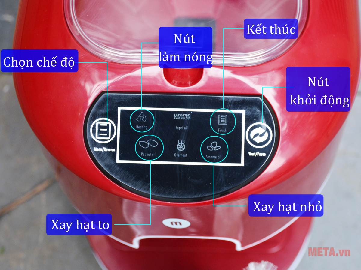Máy ép dầu thực vật Mishiio