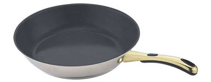 Chảo inox chống dính Kangaroo xylan KG582S (26cm)