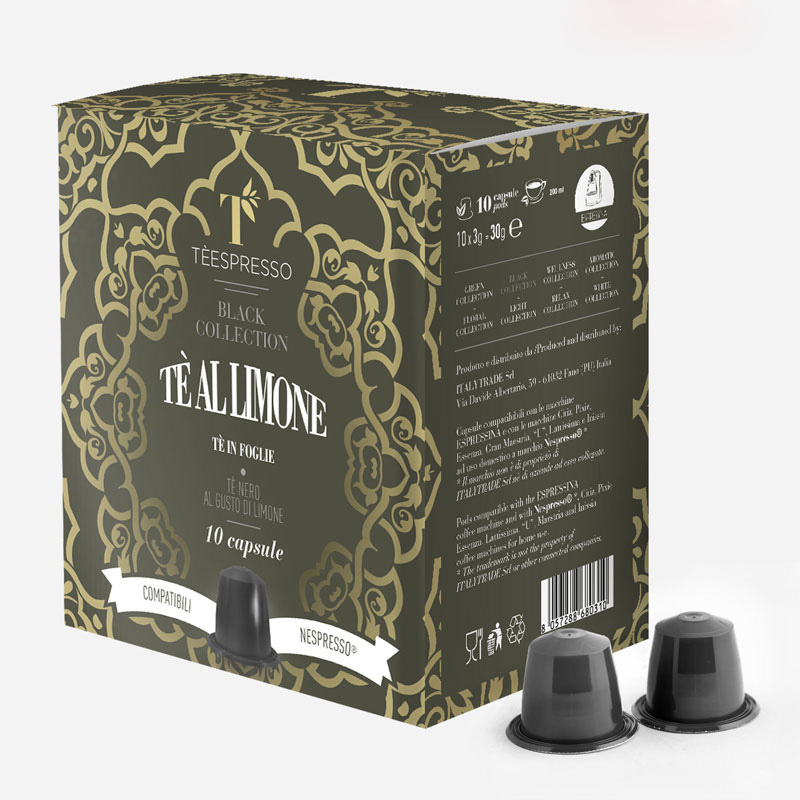 Combo 3 Hộp trà viên nén Tèespresso vị Lemon Tea (hộp 10 viên)