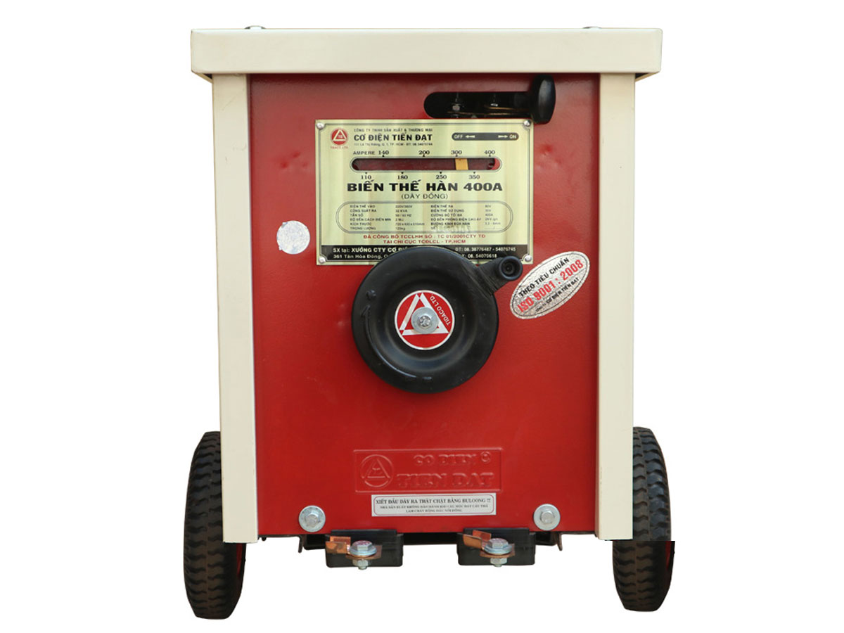 Máy hàn Tiến Đạt 400A - dây đồng HĐ-400Đ