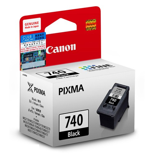 Mực in Canon PG740 Black Ink Cartridge (PG740)