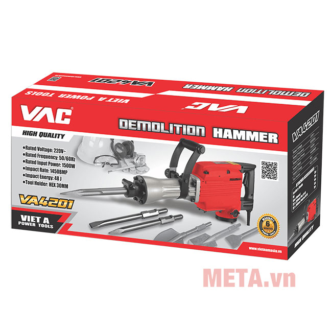 Máy đục bê tông 30mm VAC VA4201