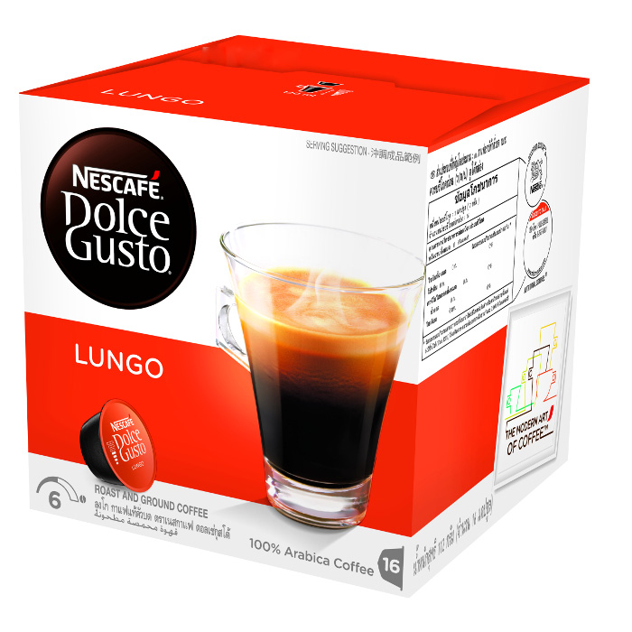 Viên nén cà phê vị cà phê rang xay Nescafe Dolce Gusto – Lungo