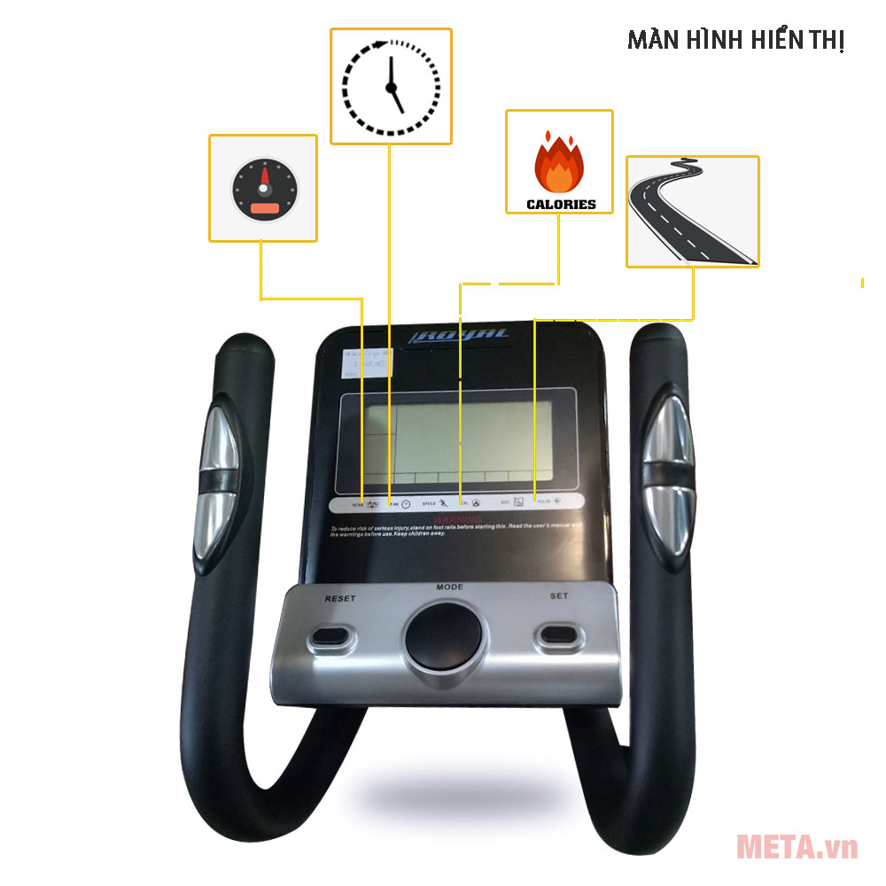 Xe đạp tập leo núi có yên  