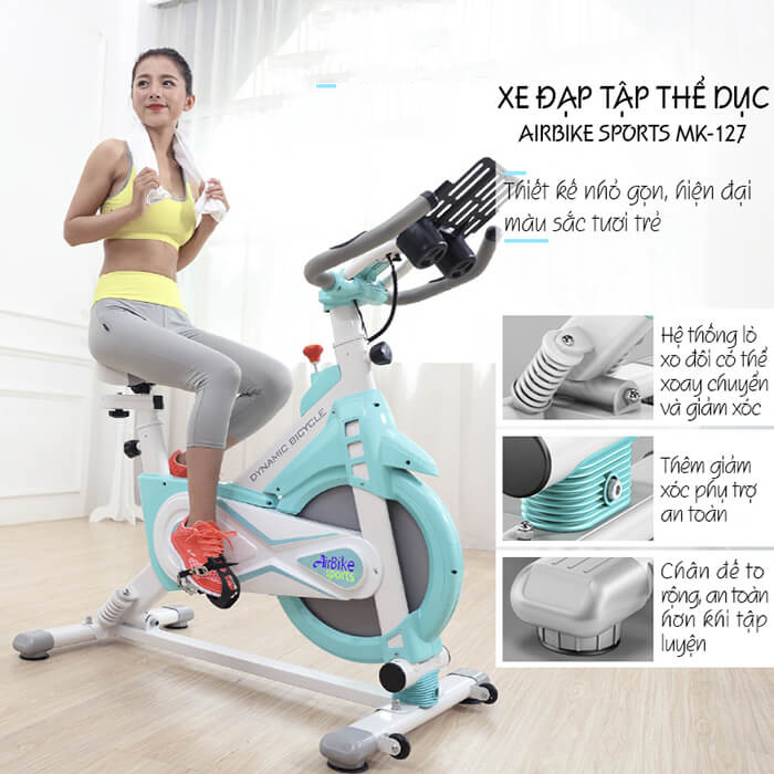 Xe đạp tập thể dục cao cấp 