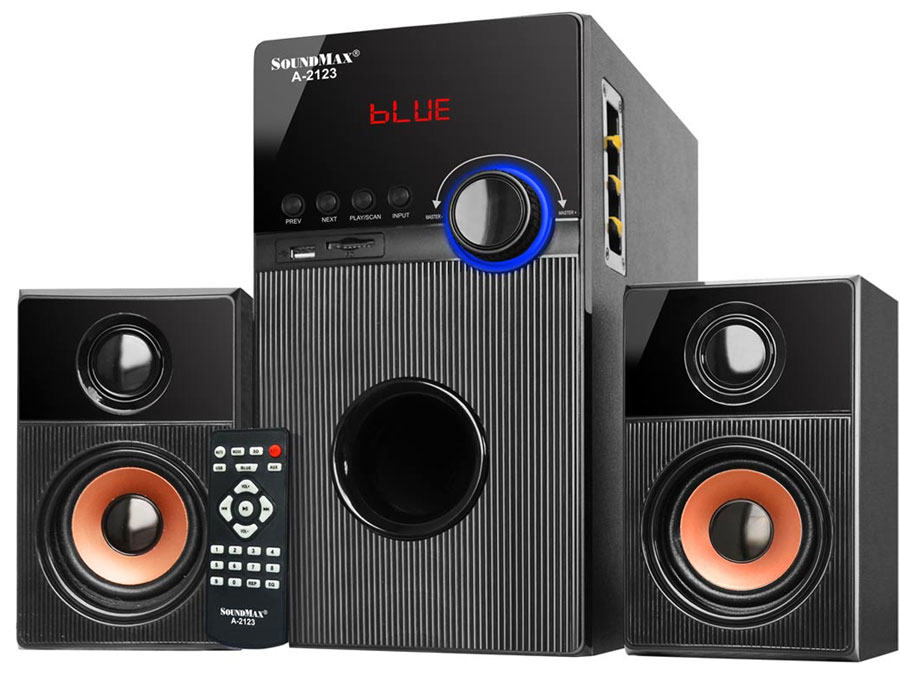 Loa vi tính Bluetooth Soundmax A2123 2.1