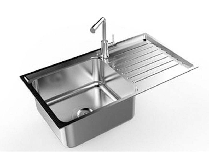 Chậu rửa bát đơn Sơn Hà S78 inox Sus 340 cao cấp