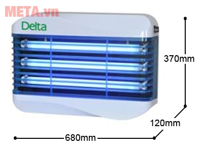 Đèn diệt côn trùng Delta W45 kích thước nhỏ gọn 