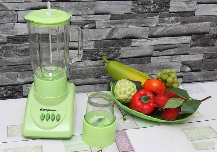 Máy xay sinh tố Kangaroo KG302 (2 cối thủy tinh)