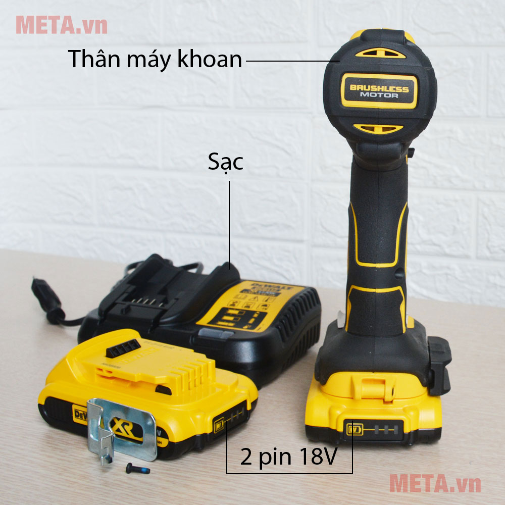 Máy khoan pin 18V