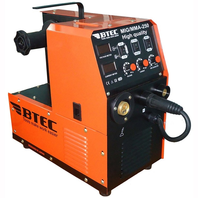 Máy hàn điện tử cuộn dây CO2 Btec MIG/MMA 250A