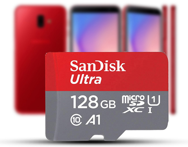 Thẻ nhớ Sandisk Ultra microSDHC 128GB 100MB/S SDSQUAR-128G-GN6MN