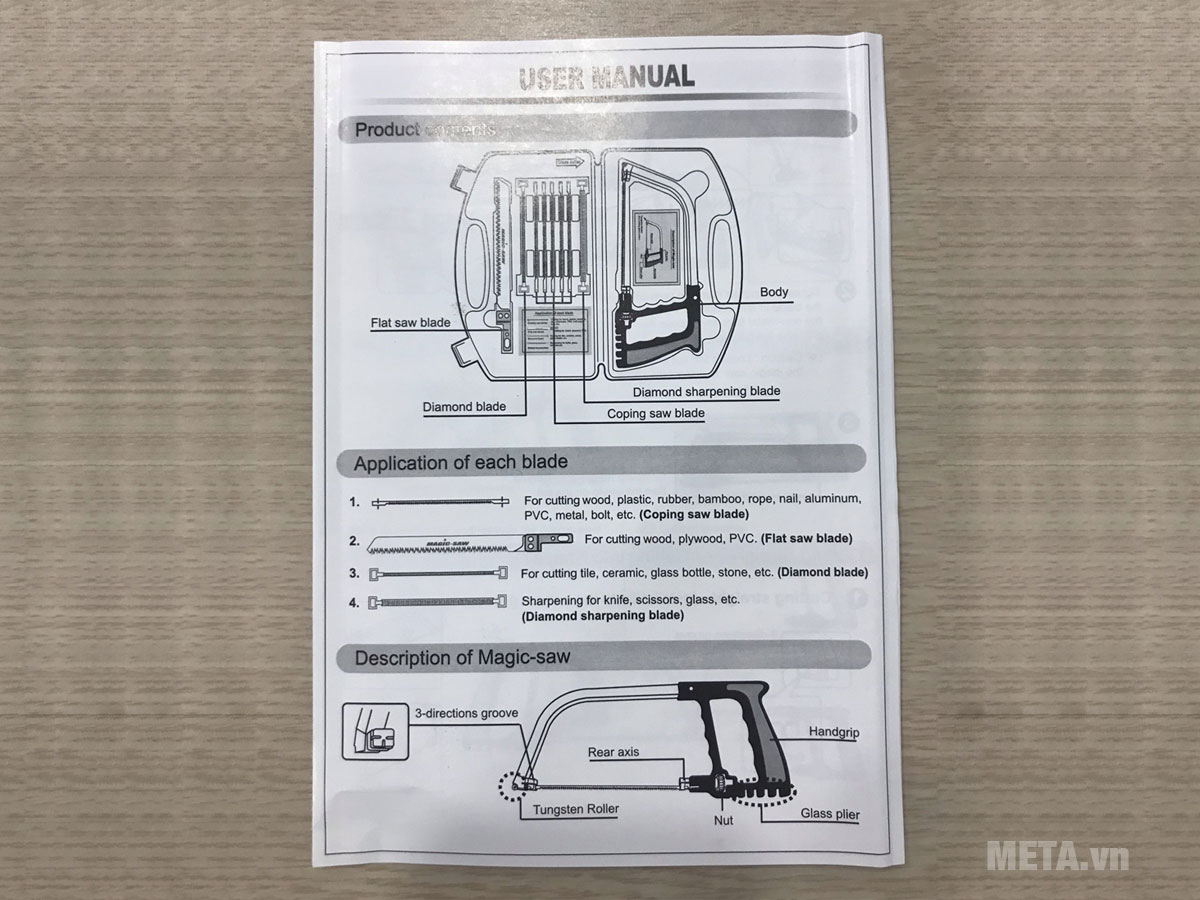 Bộ cưa Magic Saw HA-1000 