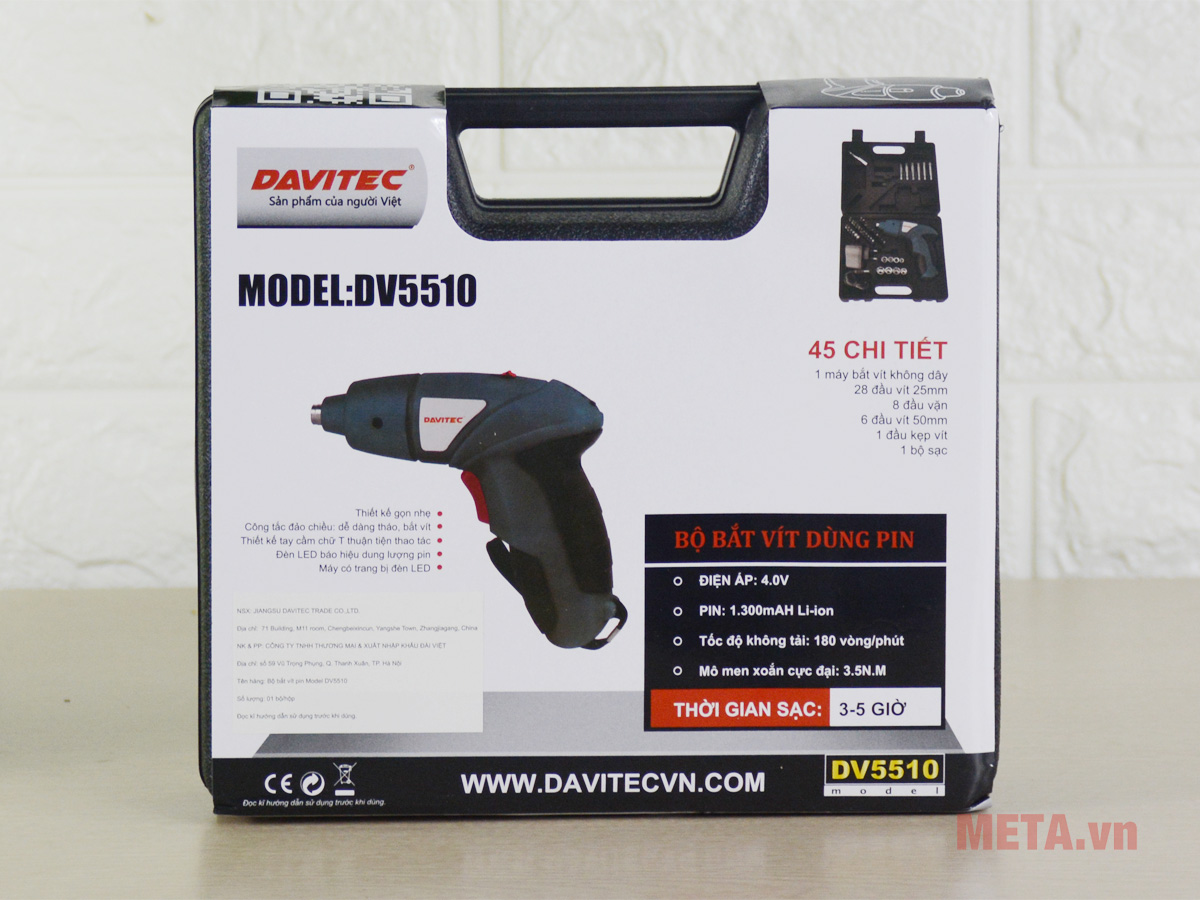 Máy bắt vít Davitec  