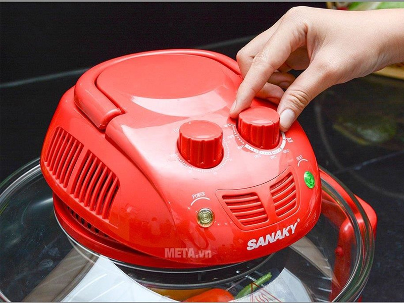 Lò nướng thủy tinh Sanaky VH 188D - 15 lít