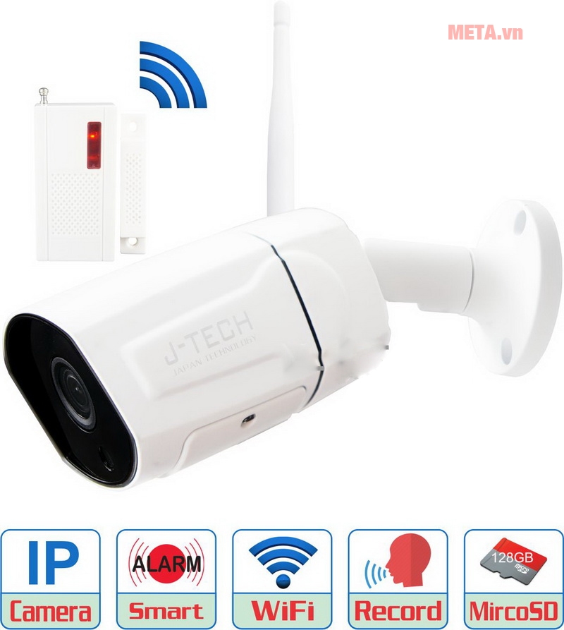 Camera J-Tech AI5728S đa năng hỗ trợ kết nối wifi