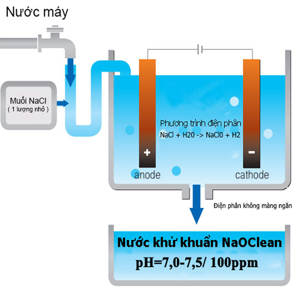 Máy tạo nước khử khuẩn