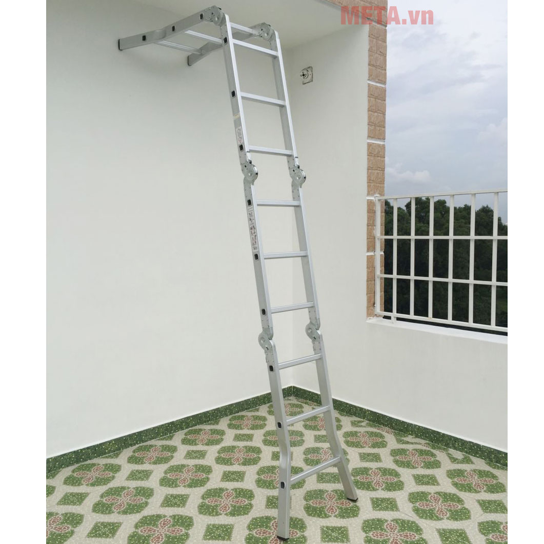 Thang nhôm gấp 4 đoạn Sumika SK 603