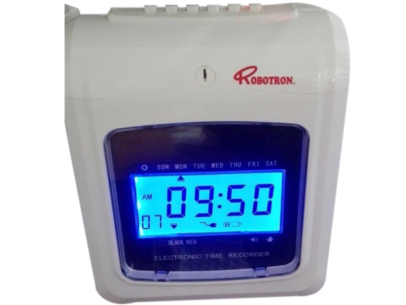 Máy chấm công thẻ giấy Robotron RT90DB
