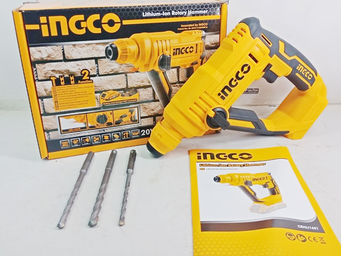 Máy khoan bê tông dùng pin INGCO CRHLI1601 (Không pin và sạc)