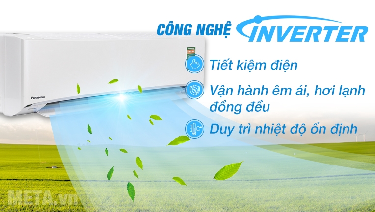 Máy lạnh được tích hợp công nghệ Inverter 