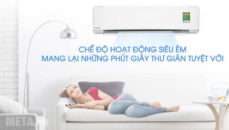 Chế độ hoạt động siêu êm 