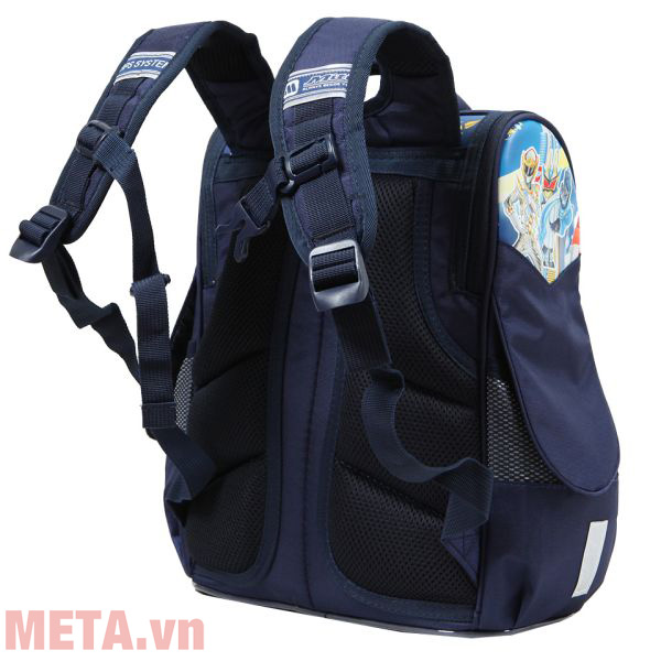 Balo chống gù Miti 11060ASM Robot có đệm lưng êm ái Balo học sinh chống gù