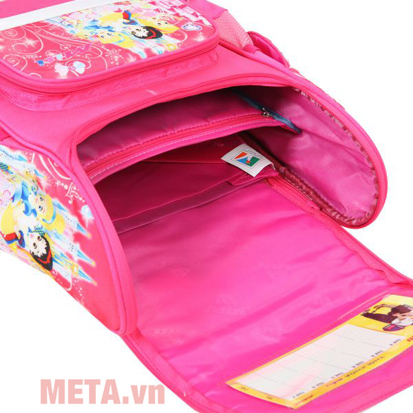 Balo chống gù Miti 11060ASW Công chúa có 1 ngăn chính Balo học sinh chống gù