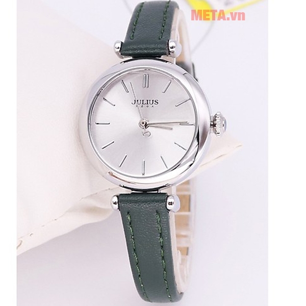 Đồng hồ kim nữ dây da