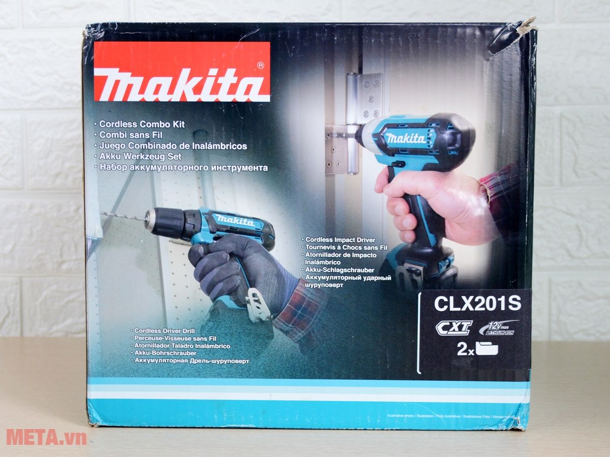 Hộp đựng máy bắt vít chạy pin Makita CLX201S