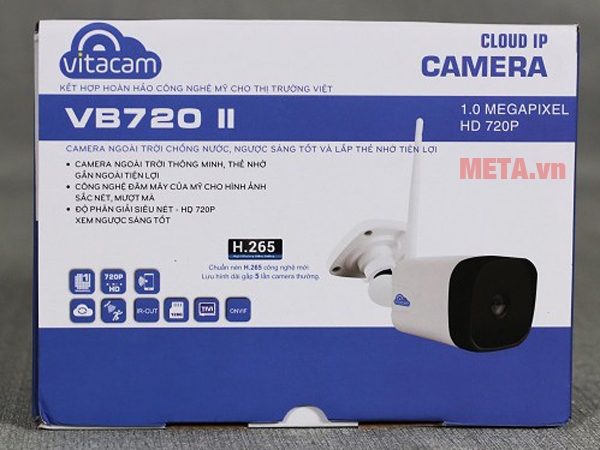 Hộp đựng camera wifi ngoài trời Vitacam VB720II
