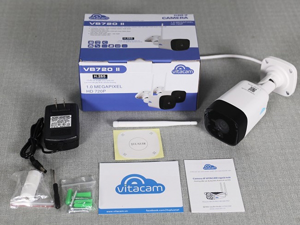 Phụ kiện camera ngoài trời hồng ngoại Vitacam VB720II