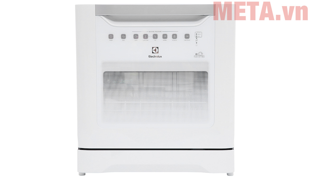 Mặt trước máy rửa bát Electrolux 8 bộ ESF6010BW