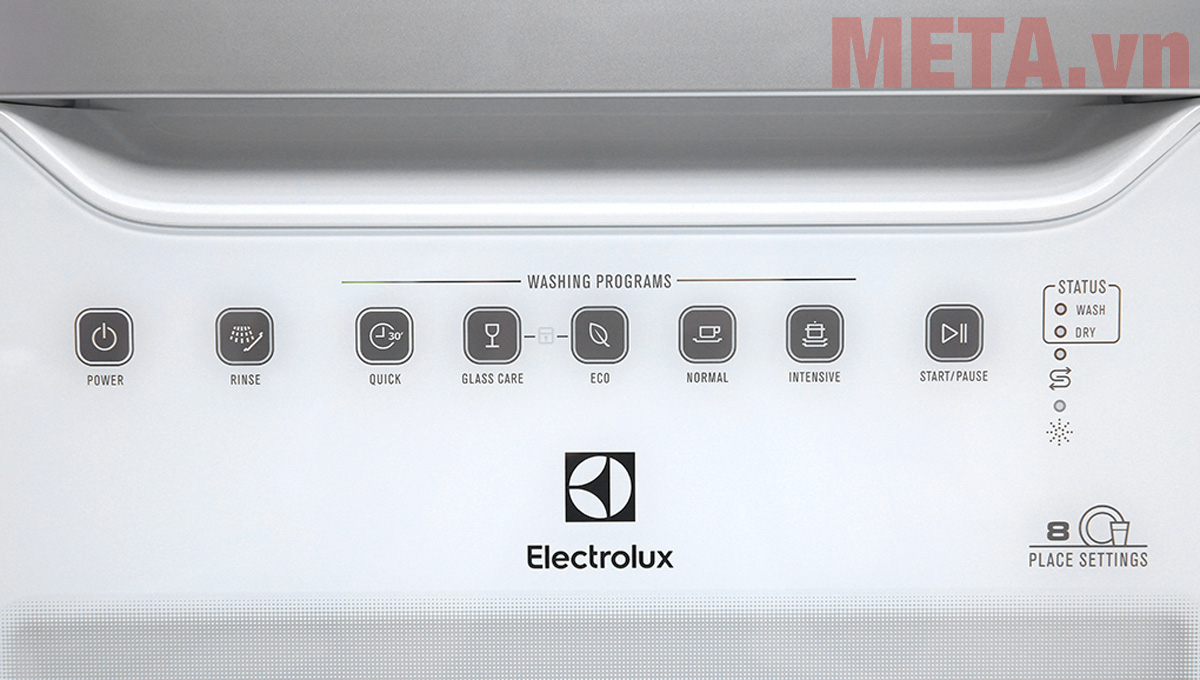 Electrolux ESF6010BW có 6 chương trình rửa tiện lợi