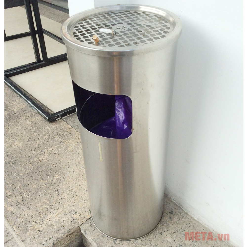 Thùng rác inox 