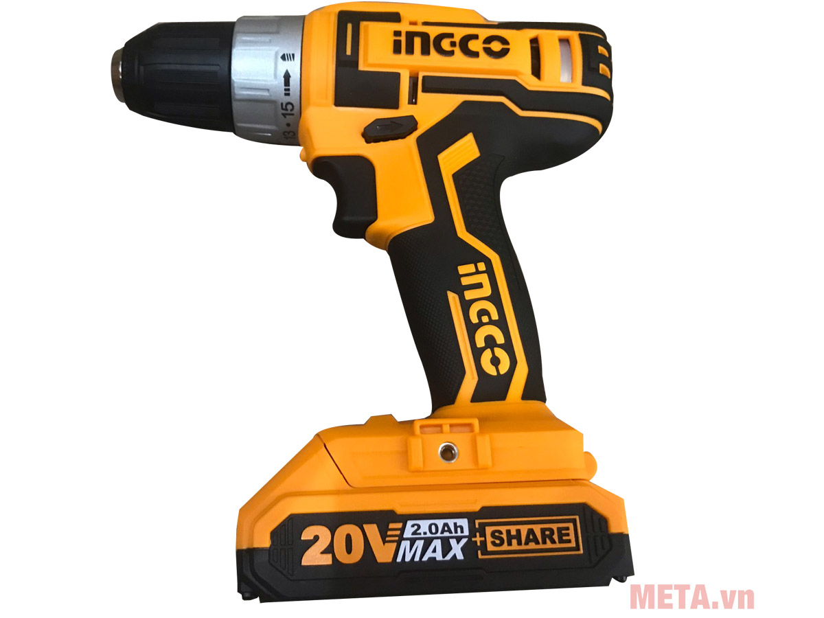 Máy khoan dùng pin INGCO CDLI20021 có bắt vít Máy khoan dùng pin INGCO