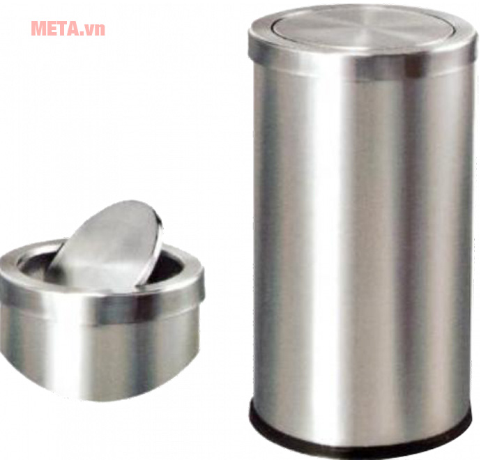 thùng rác inox