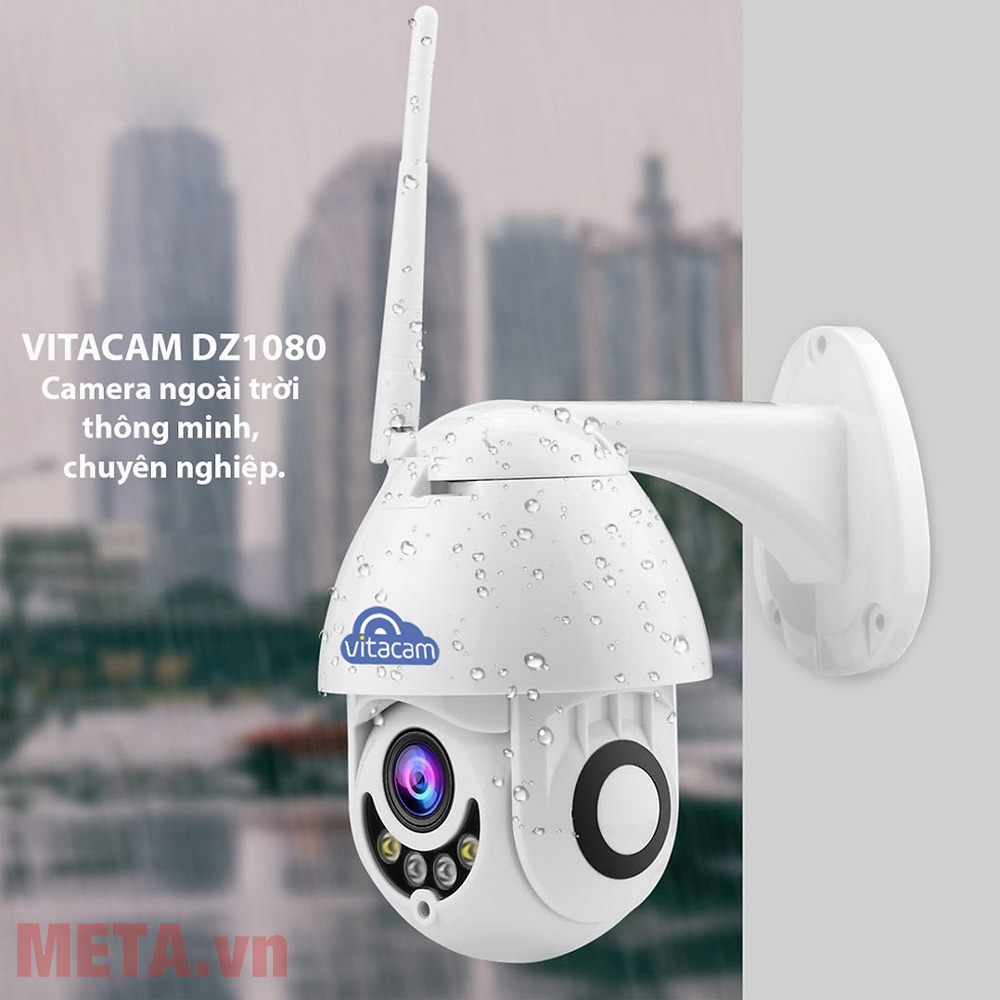 Vitacam Dz1080 có độ chống nước đạt chuẩn IP68