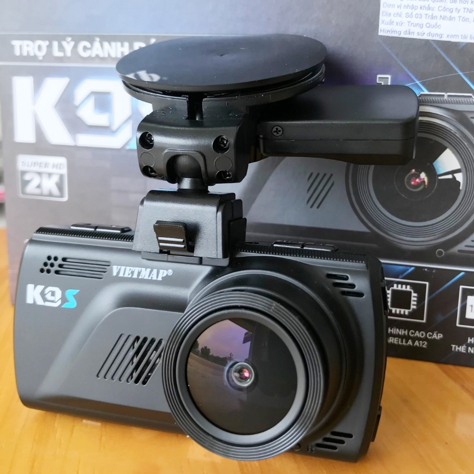 Camera Vietmap K9S hỗ trợ hình ảnh độ phân giải cao 2K