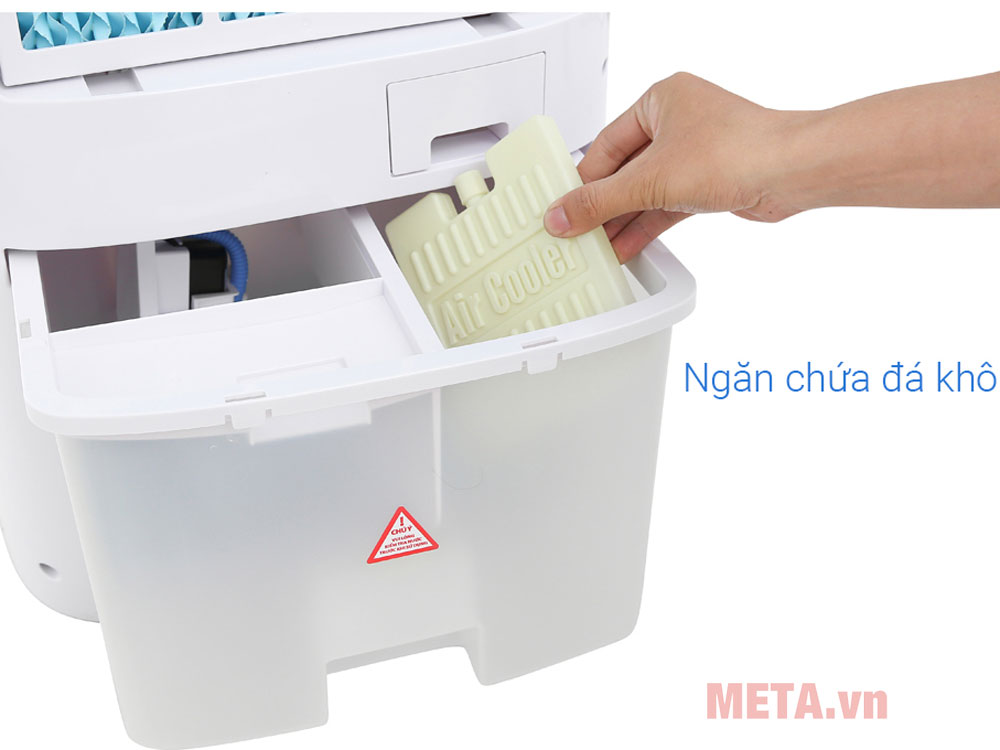 Máy làm mát có 2 đá khô