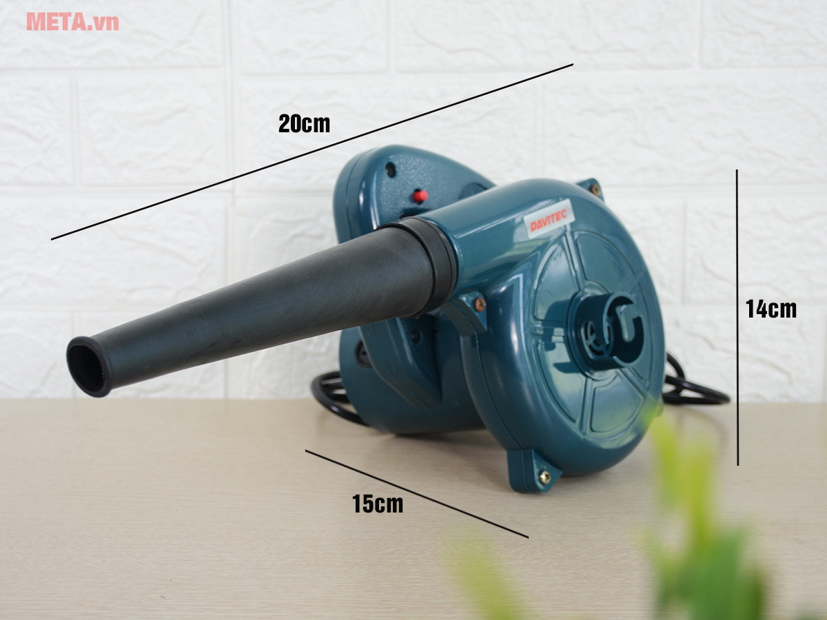 Kích thước máy thổi bụi 