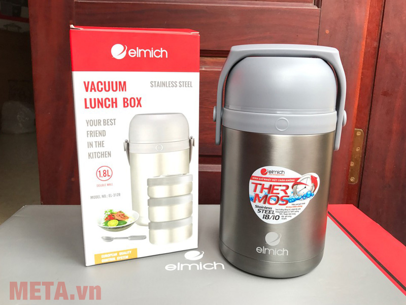 Bình đựng thức ăn giữ nhiệt El-3128 (1800ml)